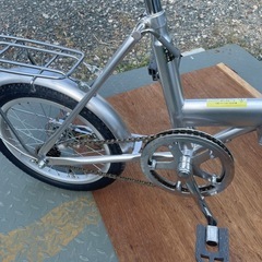 折りたたみ自転車の画像