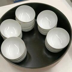 0801-248 茶櫃・湯呑み15個　セット　の画像