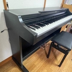 【値下げしました】Technics 電子ピアノ　高さ調整椅子付きの画像
