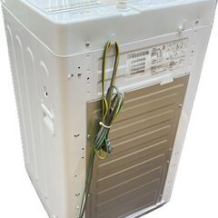 ジ324/  Haier 全自動電気洗濯機 5.5kg 2020年製 JW-C55D しわケア チェッカードタンク 3Dウィングパルセーターの画像