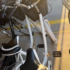 26サイズ自転車2台の画像