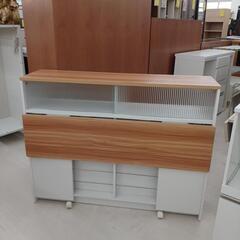 【ドリーム尾浜店】ﾊﾞﾀﾌﾗｲｷｯﾁﾝｶｳﾝﾀｰ　高さ(H)93.5×幅 (W)120× 奥行(D)31.5～59.5(cm)の画像