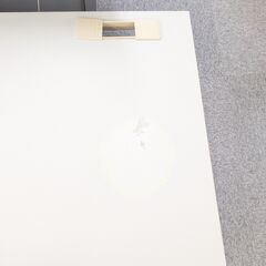 オフィス平机＆3段 鍵付きスチールワゴン＆仕切り板　ニューグレー　6セット（バラ購入可）の画像