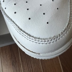 NIKE ジュニア 23.5cm エアフォースワン 白の画像