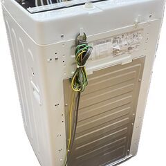 ジ326/ ハイアール 全自動洗濯機 JW-C55FK 3Dウィングパルセーター しわケア脱水搭載 洗濯機2020年 5.5kgの画像
