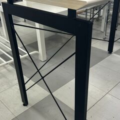 ★リユースのサカイ千葉中央店★期間限定割引有  デスク ホワイト H77×D60×W120 クリーニング済み TC4048の画像