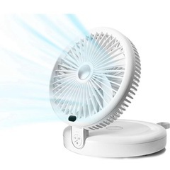 ★2点セット★サーキュレーター 扇風機 折りたたみ・ハンディファン ハンディ扇風機の画像