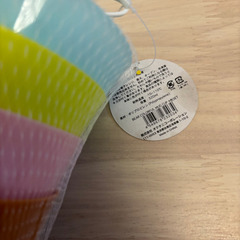 くまプラスチックカップの画像
