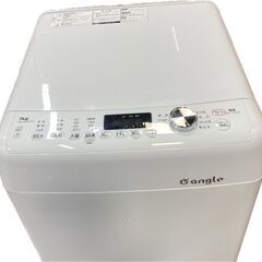 ジ328/  Hisense ハイセンス e angle エディオンオリジナル 2022年製 7.0kg全自動洗濯機 洗剤 柔軟剤自動投入 レトロ調ホワイト ANG-WM-B70-Wの画像