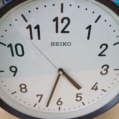 時計　600円 　掛け時計　SEIKO　直径30cmの画像
