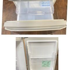 ジ329/ 三菱 ノンフロン 冷凍冷蔵庫 MR-P15W-S 形 2013年製 冷蔵庫 2ドアの画像