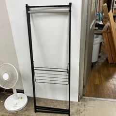 O2508-011 洗濯物干し 3連 折り畳み キズ汚れ有りの画像