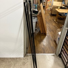 O2508-011 洗濯物干し 3連 折り畳み キズ汚れ有りの画像