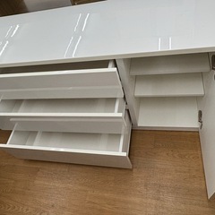 【値下げしました】☆ドリーム荒牧店☆☆ジモティー割引有☆ ニトリ/ローチェスト/フォウ120の画像