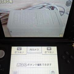 ニンテンドー3dsll　シルバー×ブラックの画像