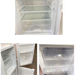 ジ332/ ニトリ 106L 2ドア 冷蔵庫 NTR-106 グラシア106 2019年製 ホワイトの画像
