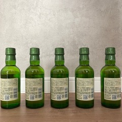 サントリーシングルモルトウイスキー白州　ミニボトル180mlの画像