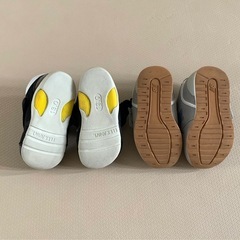 ニューバランス と ミキハウス スニーカー 2点セット 13cm