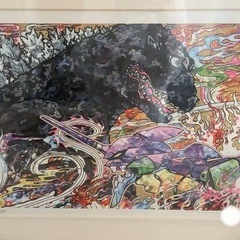 村上隆　版画　庵野秀明監督へのオマージュ　シン・ゴジラ&エヴァの画像