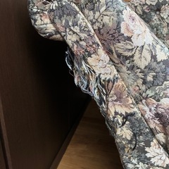 【格安】3人掛けカウチソファ（猫の引っかき傷あり）引き取り限定の画像