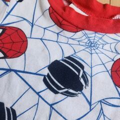 スパイダーマンのパシャマ 2歳の画像