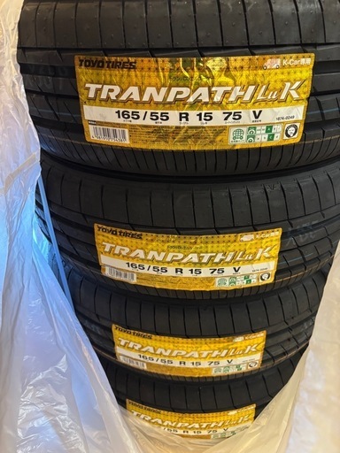 【送料込み】トーヨータイヤ トランパスLuk 165/55R15 4本セット TRANPATH 【配送方法限定】※2本以上で送料無料 トーヨータイヤ