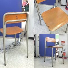 学校の椅子 生徒用イス 幅40cm 高さ78cm 教室いす 学習椅子   ☆ 札幌市 北区 屯田 の画像