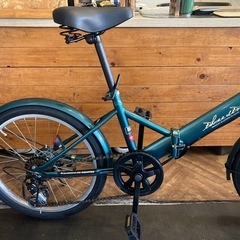 モスグリーン 折りたたみ自転車 折り畳み自転車 UNIZE Torrent Forest Green (ユナイズ トレント