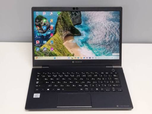 中古ノートパソコン 東芝　Dynabook　P1-G6MD-BL Windows11+office SSD512GB i7‐10510U/メモリ8GB/13.3インチ/webカメラ