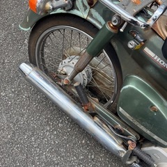 HONDA スーパーカブ90 実働レストアベースの画像