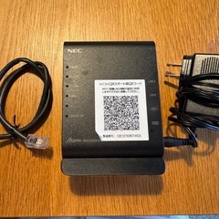 Wi-Fi 5対応 無線LANルーター  NEC の画像