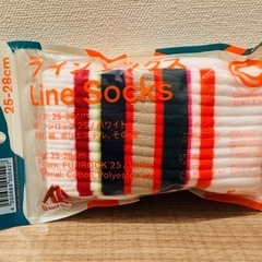 未使用、未開封フジロックコラボ限定品　ファミマラインソックス　の画像