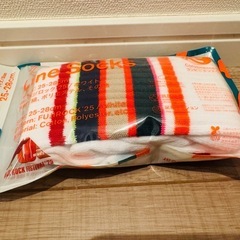 未使用、未開封フジロックコラボ限定品　ファミマラインソックス　の画像