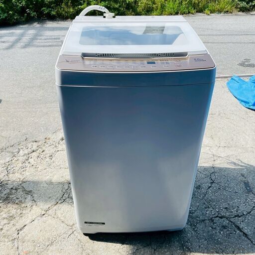 ❗️✨ファミリー向け✨❗️】ヤマダセレクト 洗濯機 YWM-TV80G1（2023