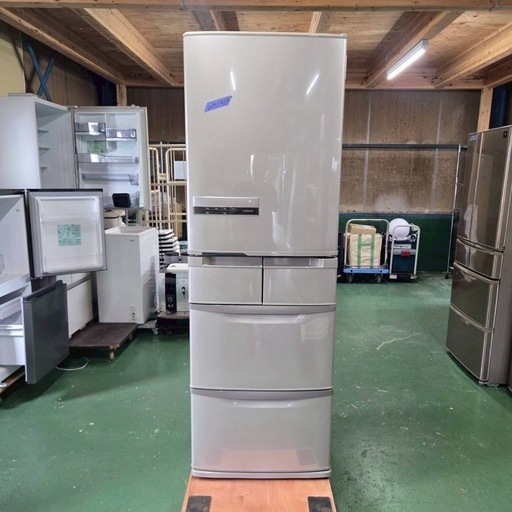 【破格！】日立 ノンフロン冷凍冷蔵庫  R-K42E  2015年製   415L