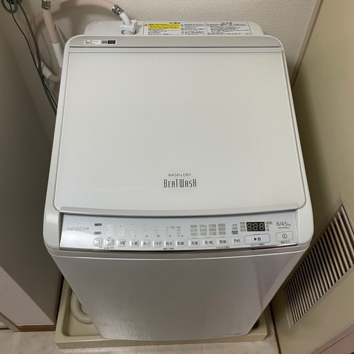 縦型洗濯乾燥機 日立 BW-DV80G 引取り来れる方 (KRSZ) 浦和の