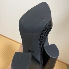 ポインテッドメッシュブーツの画像