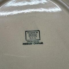 0801-156 大皿　mister donuts × FITCH U.S.Aの画像
