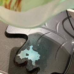 ロ2508-015 卓上ランプ 剥がれあり 動作確認済みの画像
