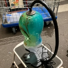 ロ2508-015 卓上ランプ 剥がれあり 動作確認済みの画像