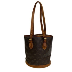 ルイヴィトン LOUIS VUITTON トートバッグ モノグラム バケットPM M42238 ブラウンの画像