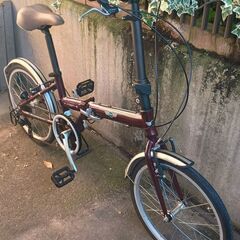 20インチ折りたたみ自転車 (Mini AL-FDB207)の画像