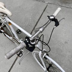 ALL STREET オールストリート クロスバイク 白 25インチの画像