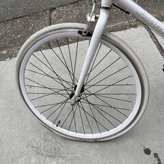 ALL STREET オールストリート クロスバイク 白 25インチの画像