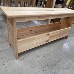 J8548 【リユースのサカイ柏店】 ダイニングテーブル 椅子２脚ベンチ付 クリーニング済みの画像