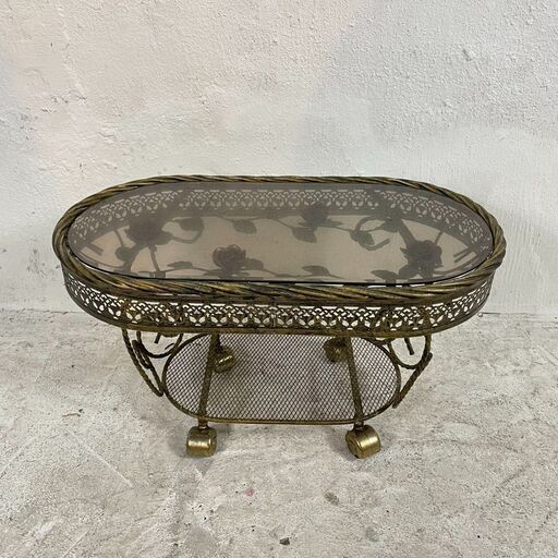 ◇?送料無料・設置無料有り?◇RENAISSANCE サイドテーブル ゴールド