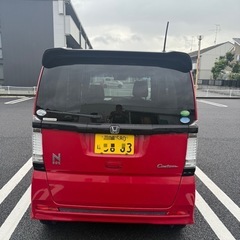 平成27年　ホンダNBOXカスタム　93,725km 車検　8年／4月の画像