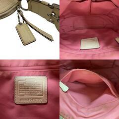 コーチ COACH ショルダーバッグ ハンド ワンショルダーバッグ 肩掛け ジップ F13730 アイボリーの画像