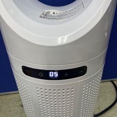 0092 高昇 X AIR BLADELESS FAN 2022年 XR-D0146JR-UV ※首振り故障、リモコン無しの画像