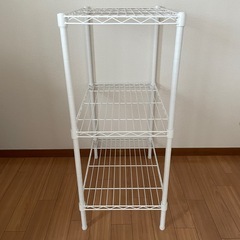 ニトリ スチールラック(CUSTOM 幅60cm 2段 ホワイト)の画像